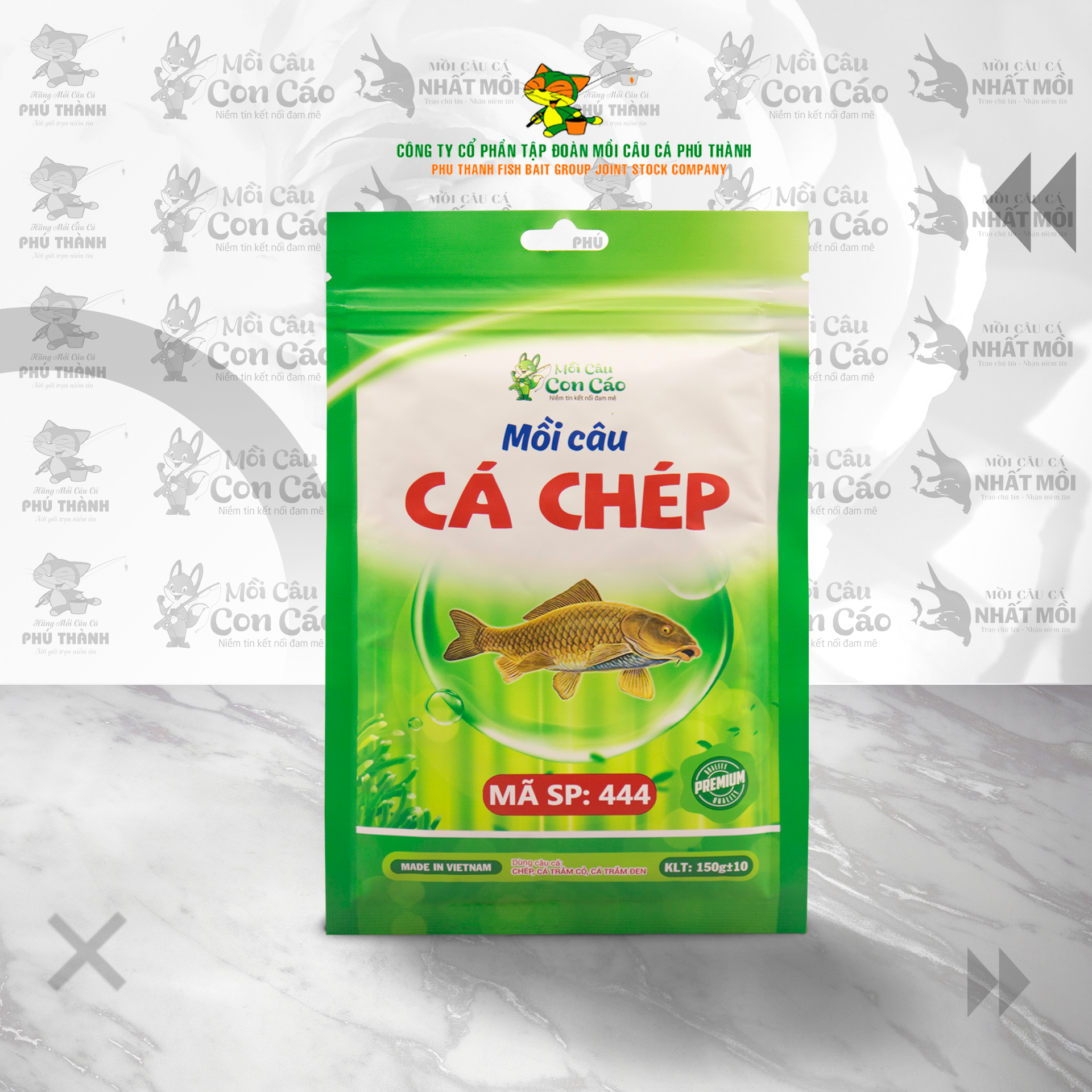 Mồi câu cá chép mã 444