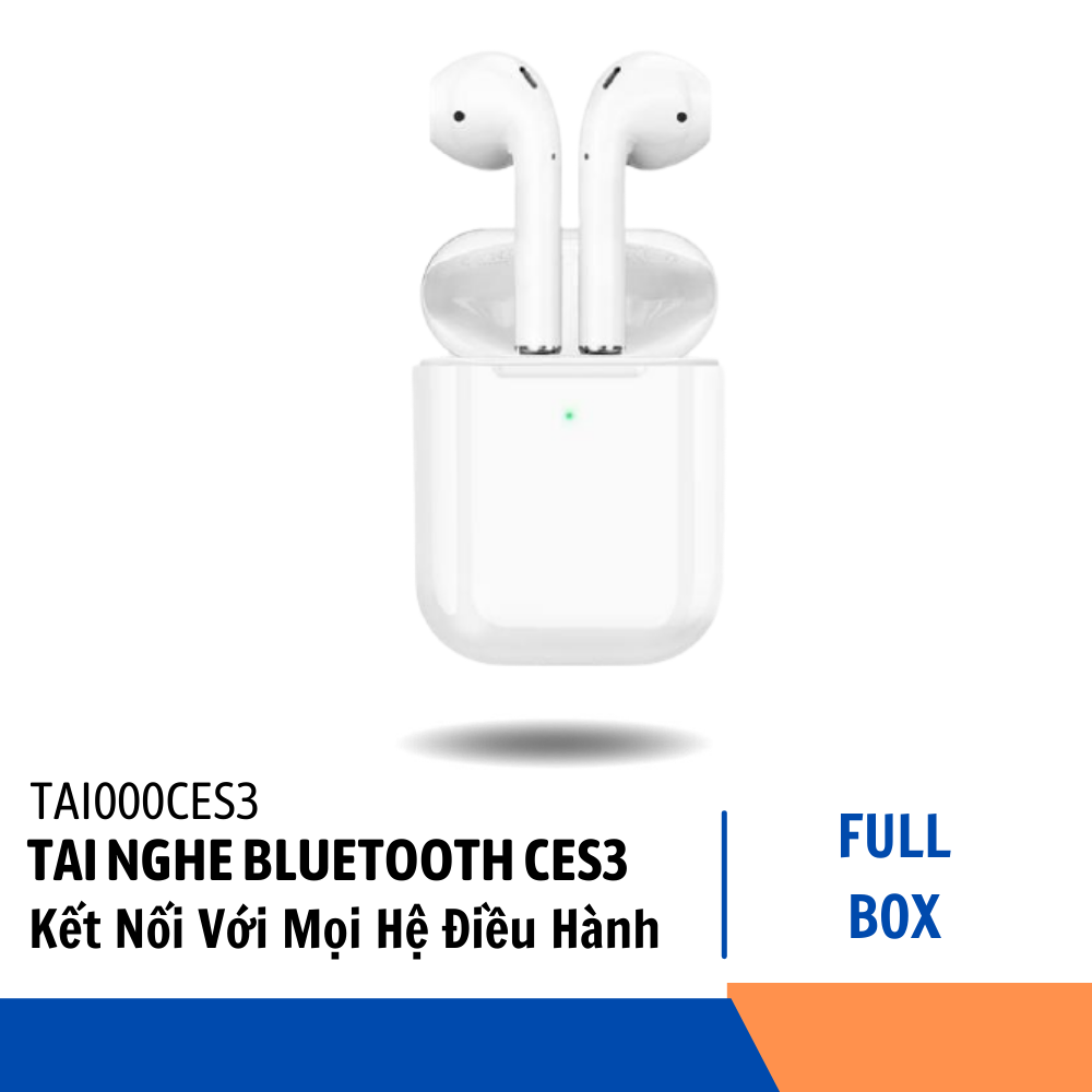 Tai nghe Bluetooth TWS Hoco CES3/DES03 V5.0 định vị, đổi tên, chạm cảm ứng, cửa sổ kết nối