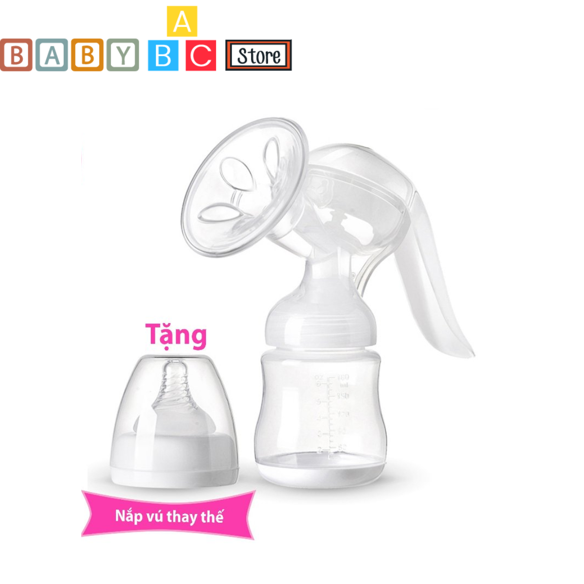 Máy Hút Sữa Cầm Tay  KICHI Dụng Cụ Hút Sữa Kích Sữa Mẹ Không Dùng Điện