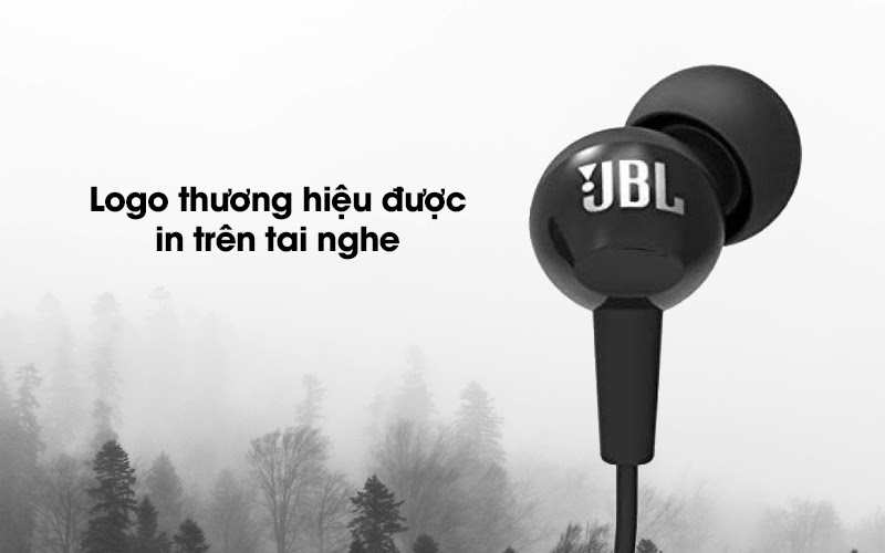 Tai nghe EP Nhét tai JBL C150SIUBLK Đen Chính hãng BH 12 tháng