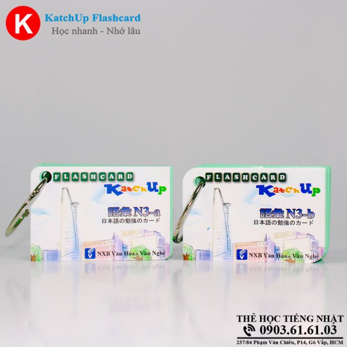 HCM Flashcard Từ Vựng N3 Soumatome N3 high quality