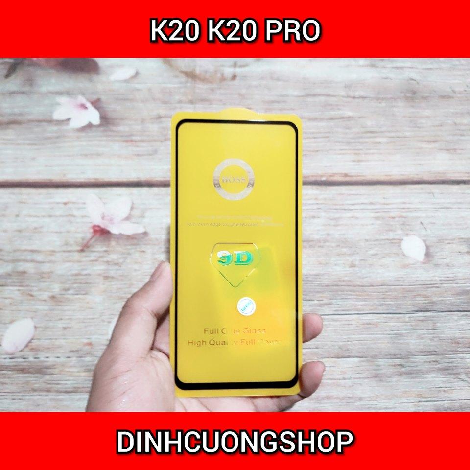 Dán cường lức full keo full màn hình redmi k20 k20 pro