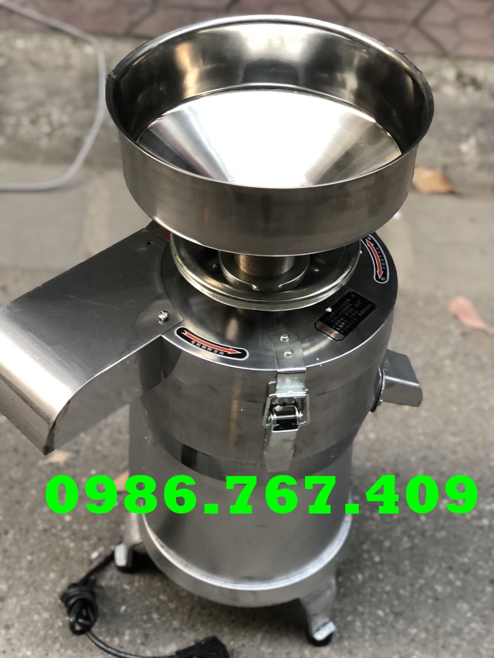 Máy nghiền vắt sữa đậu nành hàng inox chất lượng cao