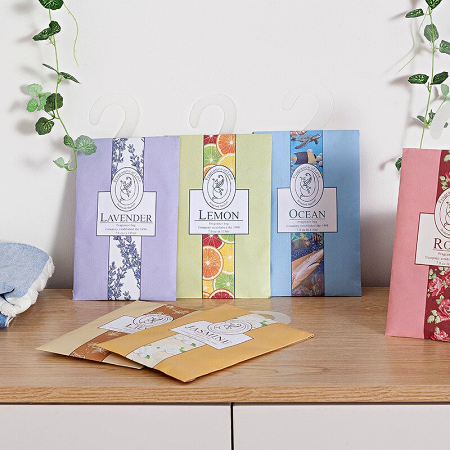 Combo 5 túi thơm thảo mộc hương tự nhiên loại vỏ màu, thảo mộc tự nhiên, thơm phòng, thơm xe oto(TTM02), tuancua