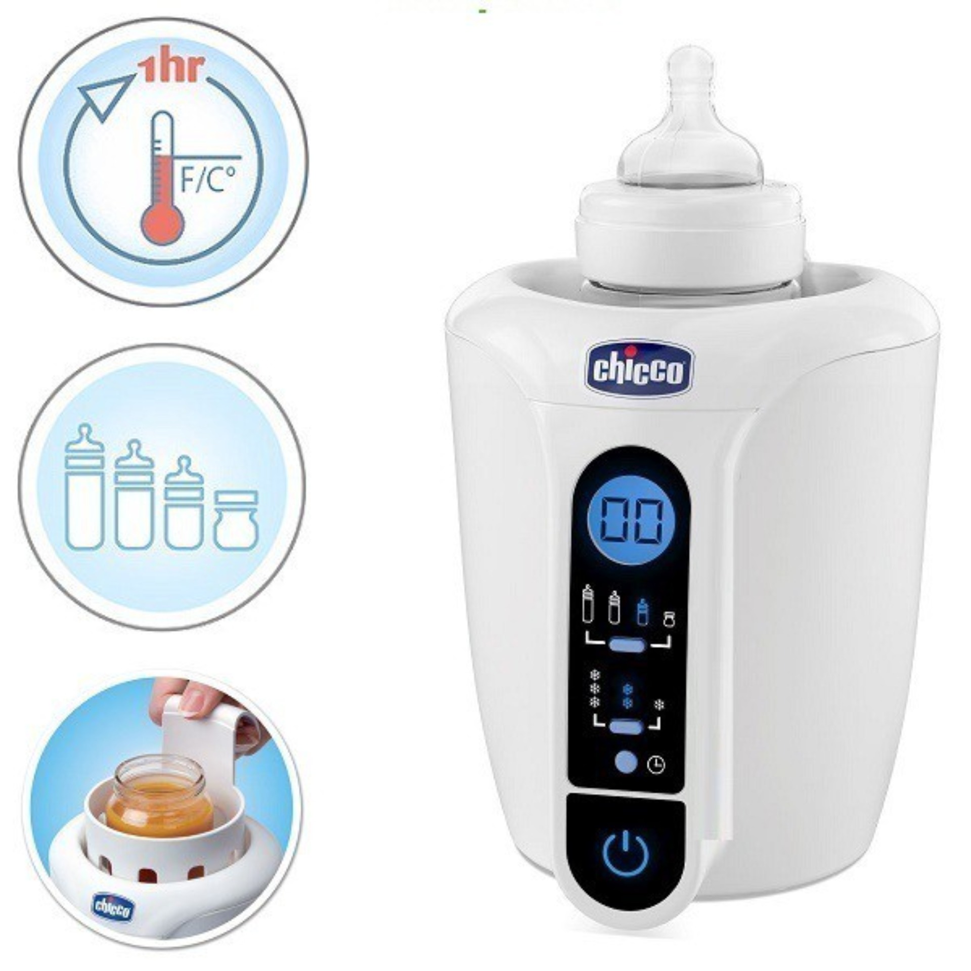 Máy hâm sữa và thức ăn điện tử Chicco