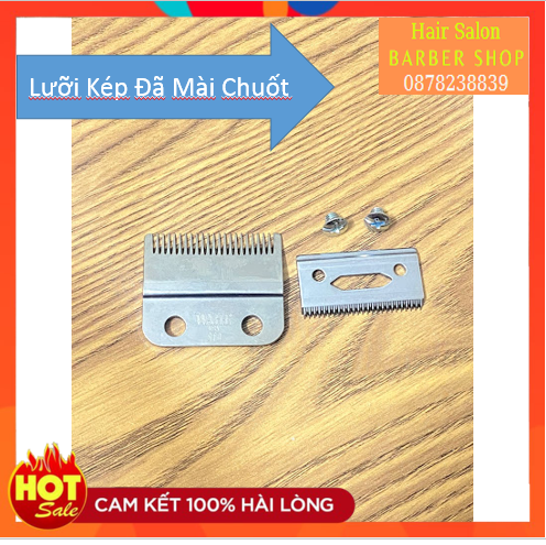 Lưỡi Kép Tông Đơ - WAHL 8184 - Đã Mài Chuốt Lưỡi - Mỏng Và Thoáng - Cam Kết Chất Lượng Cao