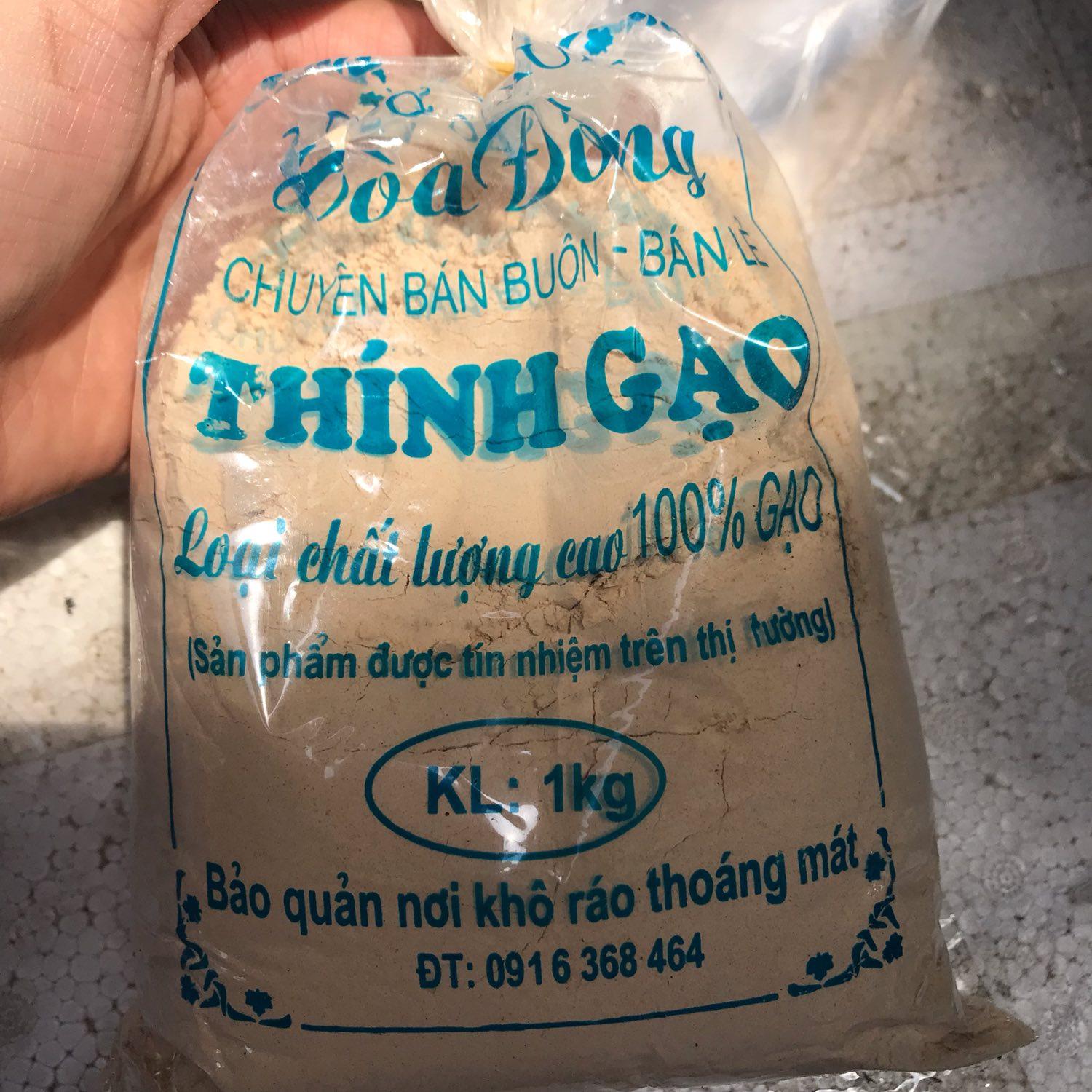 1kg bột Thính gạo dùng làm nem thính, nem tai