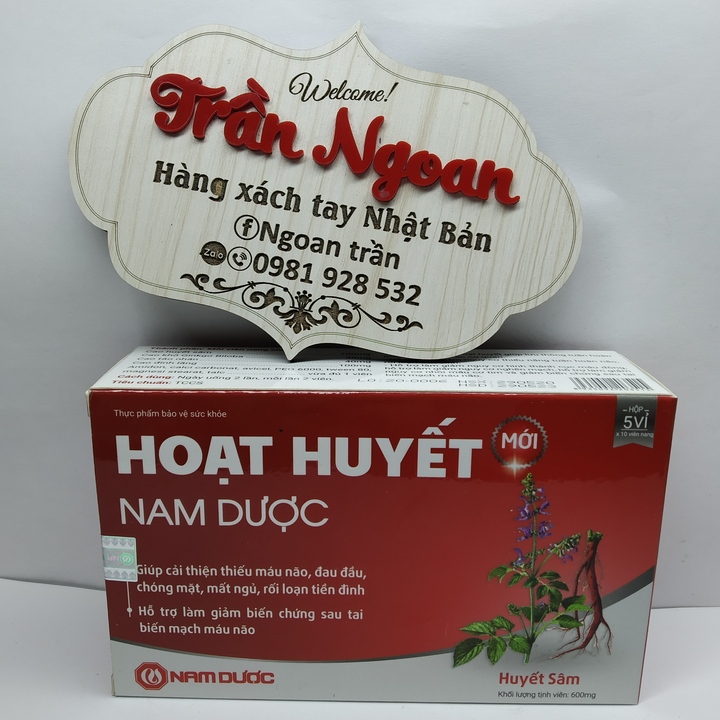 Hoạt huyết nam dược - hộp 50 viên