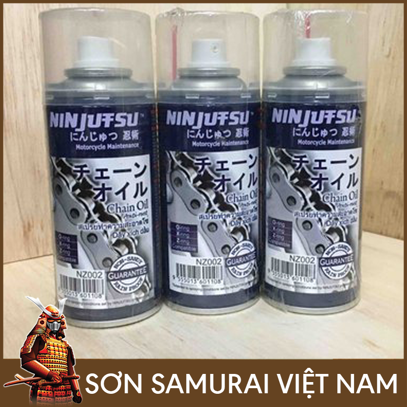 Chai dưỡng xích Ninjutsu NZ002 samurai
