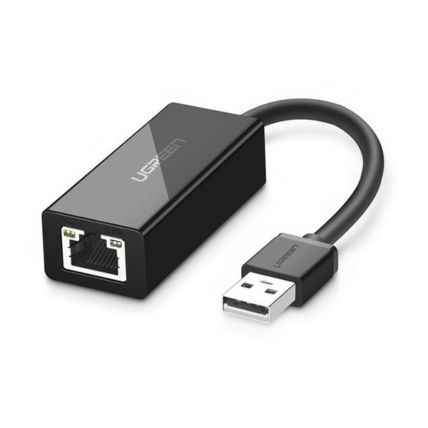 Dây cáp chuyển usb sang cổng lan 2.0 ethernet 10/100 mbps ugreen 20253 - hàng chính hãng