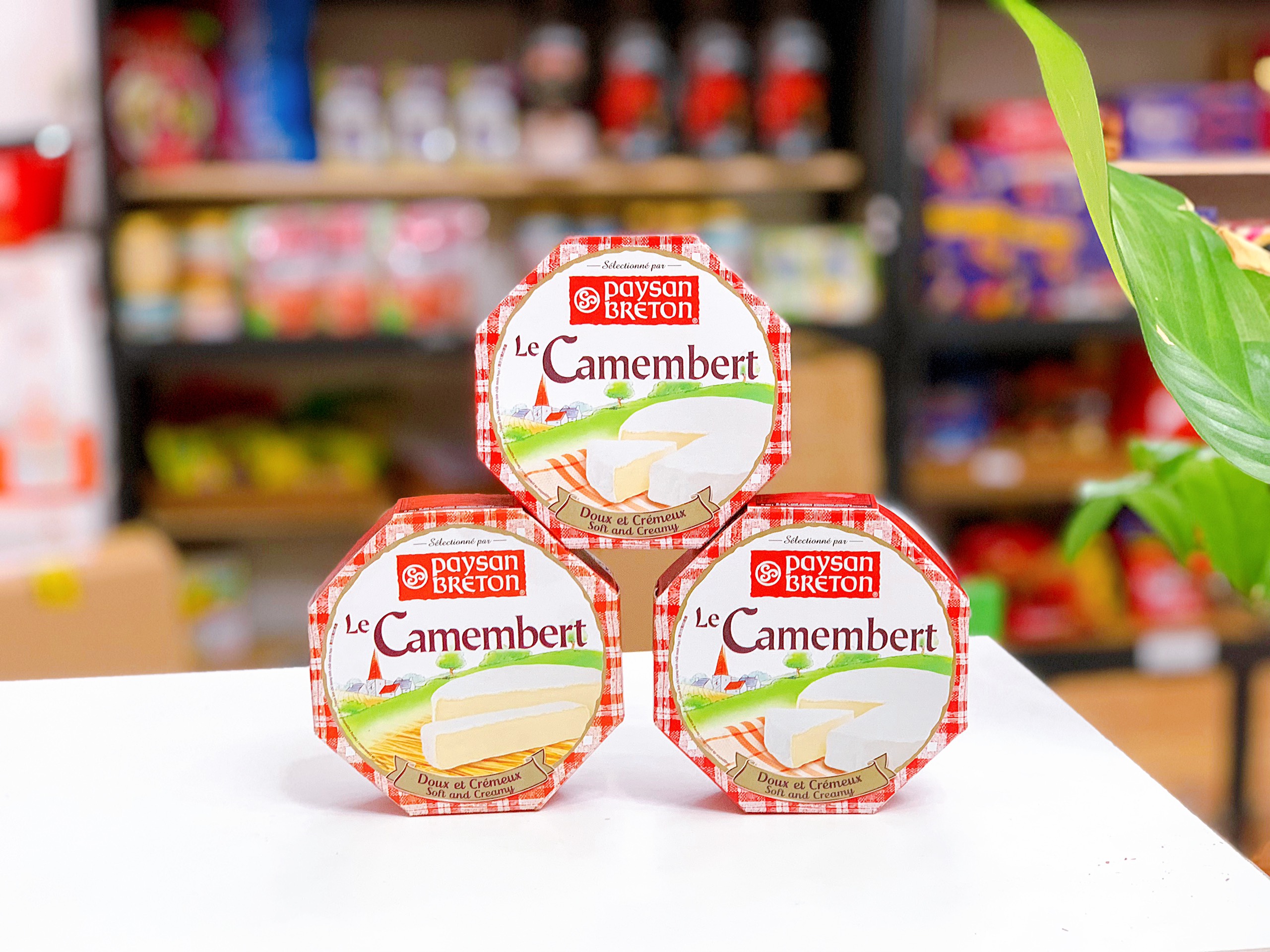 Phô mai nguyên khối Camembert 125GR/ cục