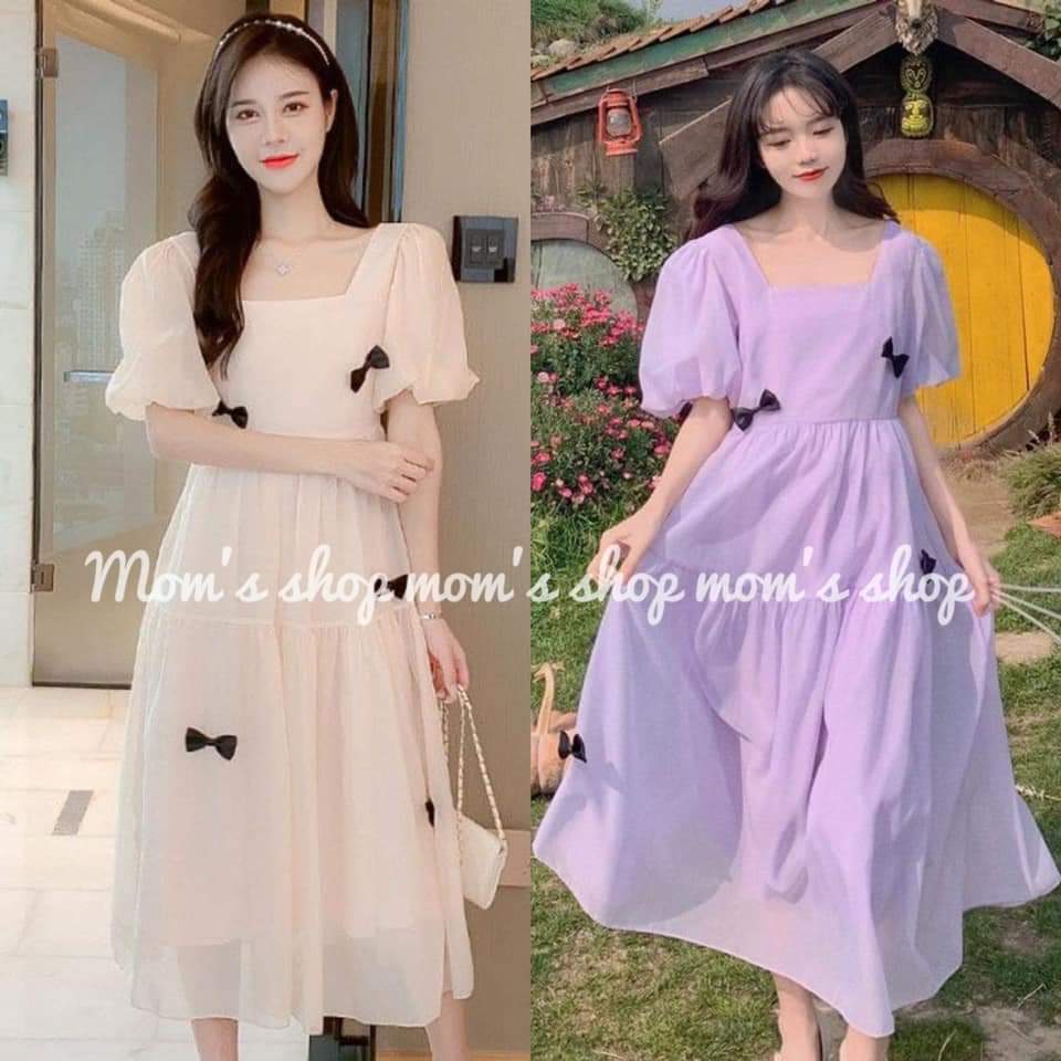 [Sale sốc] Váy bầu von cao cấp💗đầm bầu thiết kế sang chảnh mặc đi làm đi chơi đều được