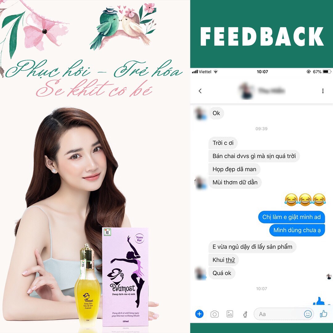 DUNG DỊCH VỆ SINH PHỤ NỮ EVAMOST- MOOMERY - NHÃ PHƯƠNG - CHÍNH HÃNG - THƠM -HỒNG - SE KHÍT -Dung tích :120ml