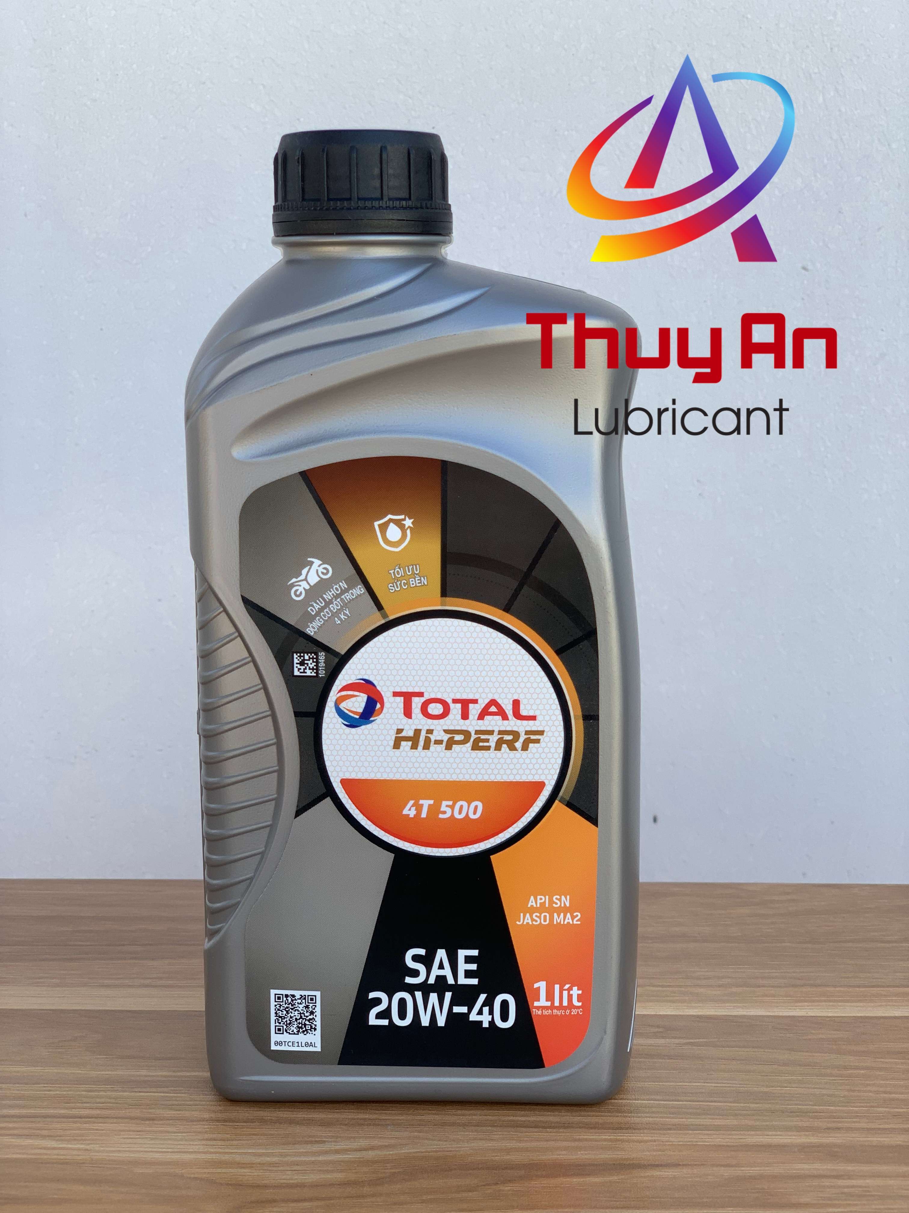 Nhớt xe máy total hi-perf 4t 500 special 20w-40 - vào số nhẹ tênh, an tâm xuất phát