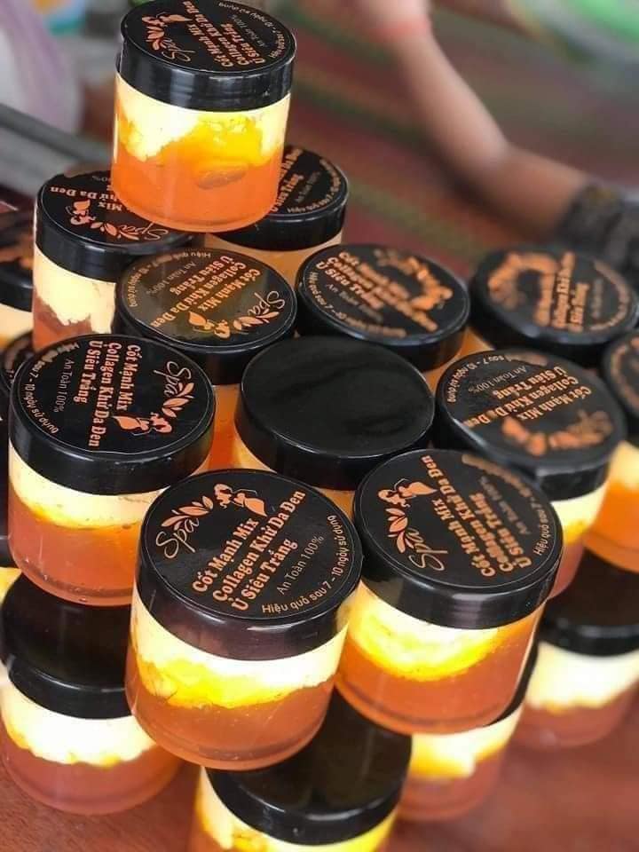 Kem cốt Thái mix serum khử thâm mạnh - hũ 300gr - xài hơn 2 tháng