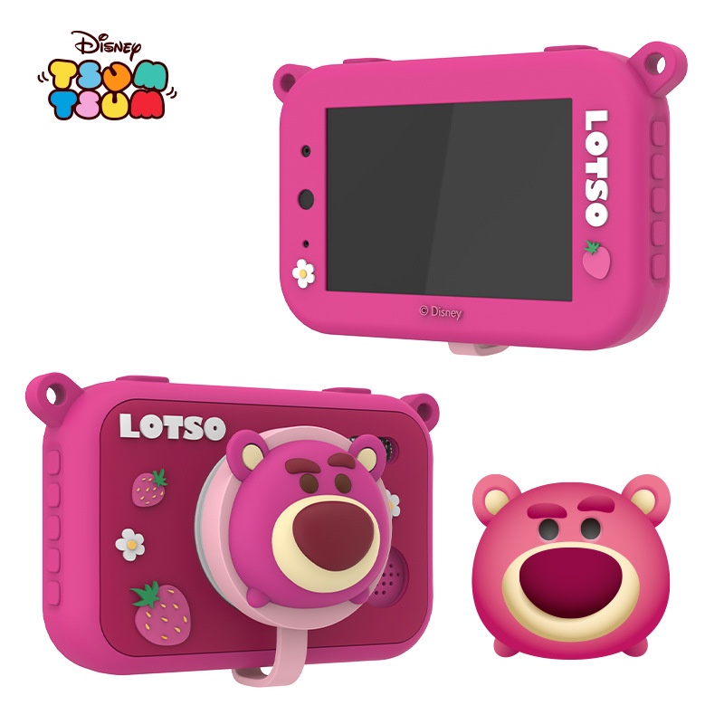 Máy ảnh kỹ thuật số 1080p hình chuột winnie làm quà tặng sinh nhật cho bé