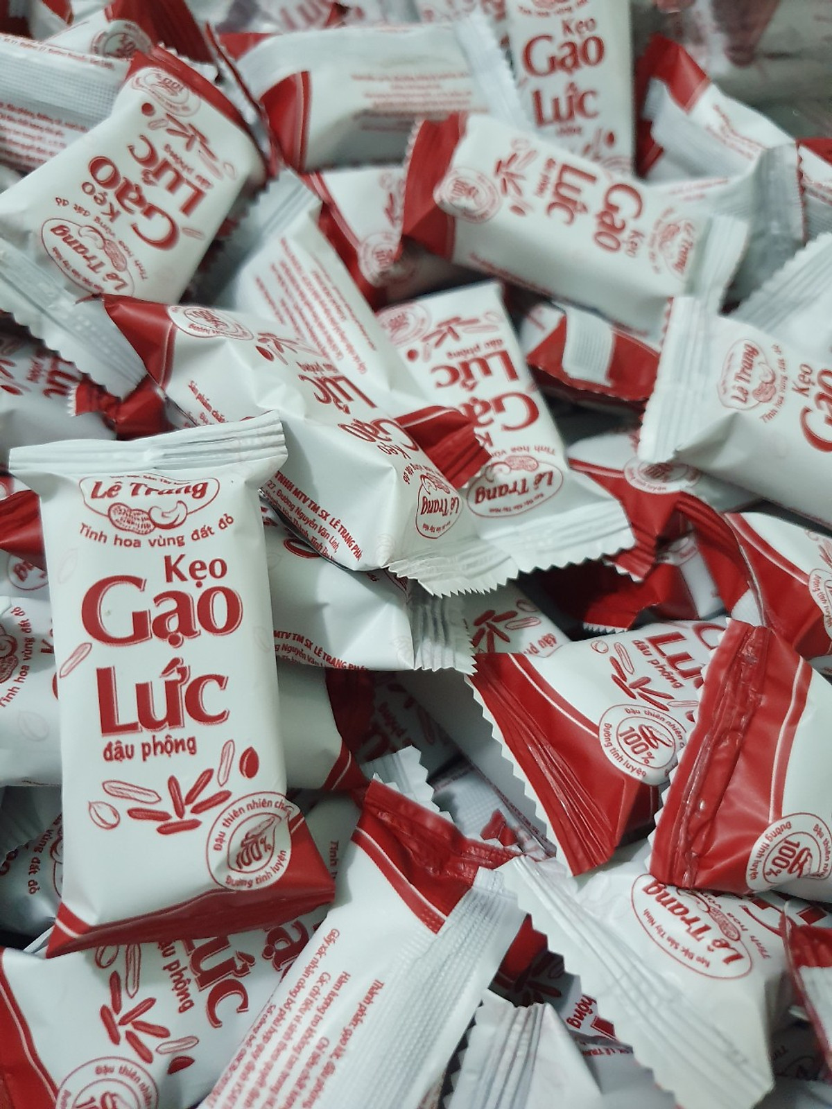 500g kẹo gạo lứt đậu phộng ngon rẻ