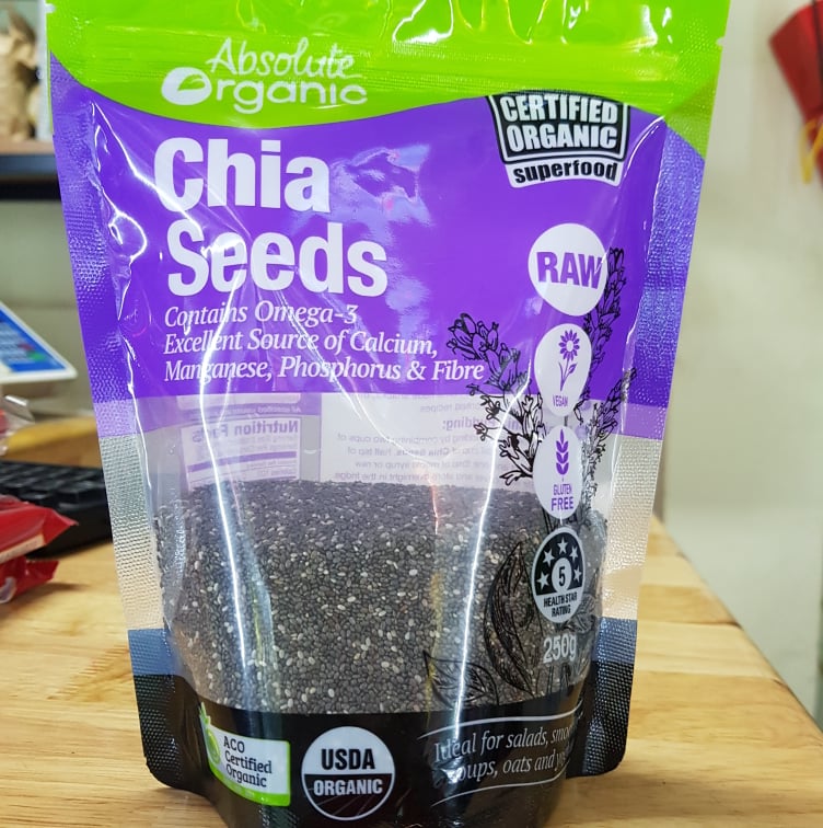 Hạt chia tím chia seeds gói 250g