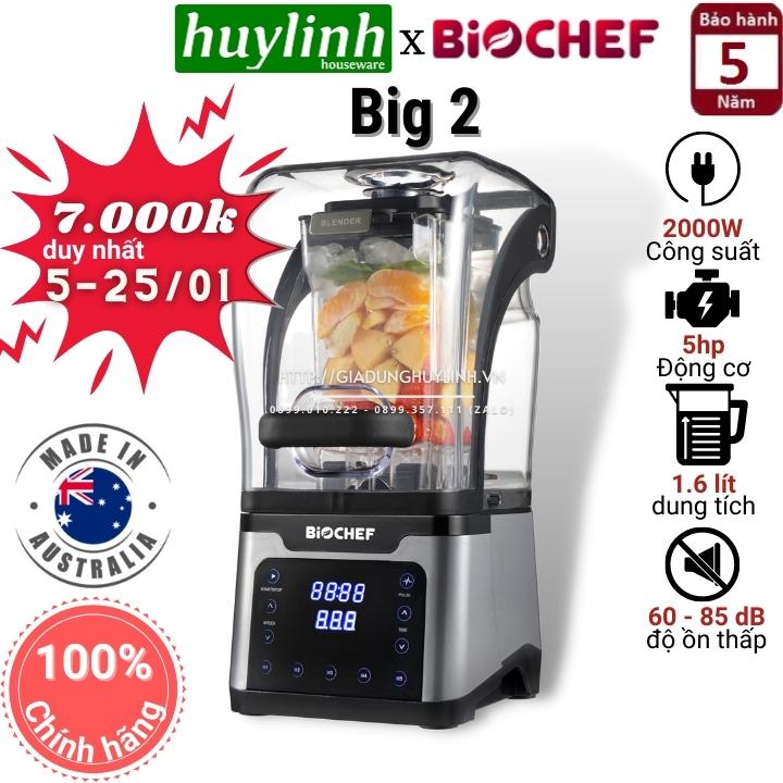 Máy xay sinh tố công nghiệp biochef big 2 - chống ồn -