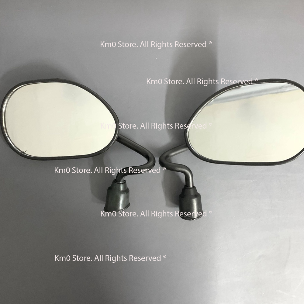 Gương chiếu hậu kiểu wave, blade chân cong 10 ly ren suôi g1109