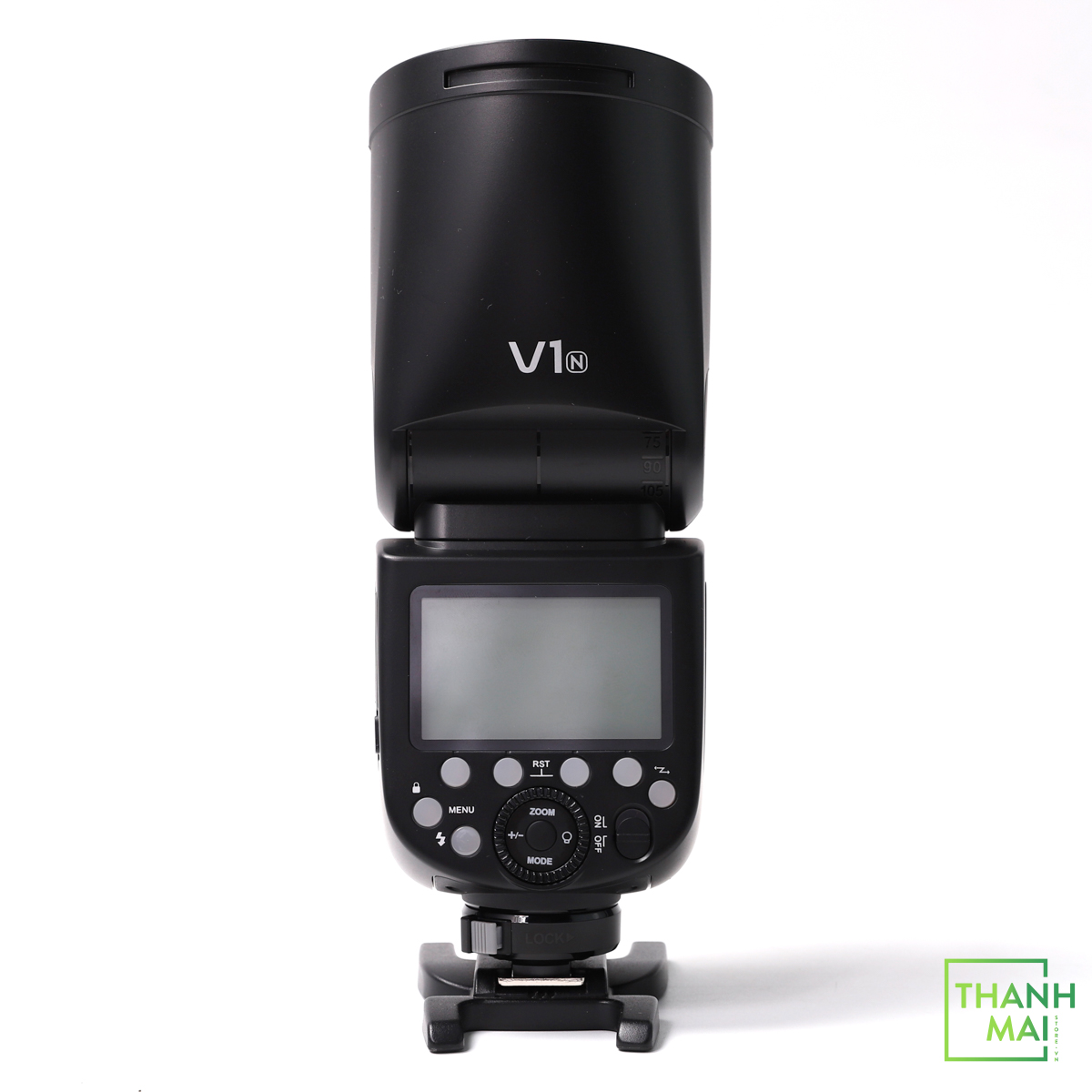Godox V1 (N) Nikon Flash rời TTL HSS đầu tròn 76Ws pin VB26