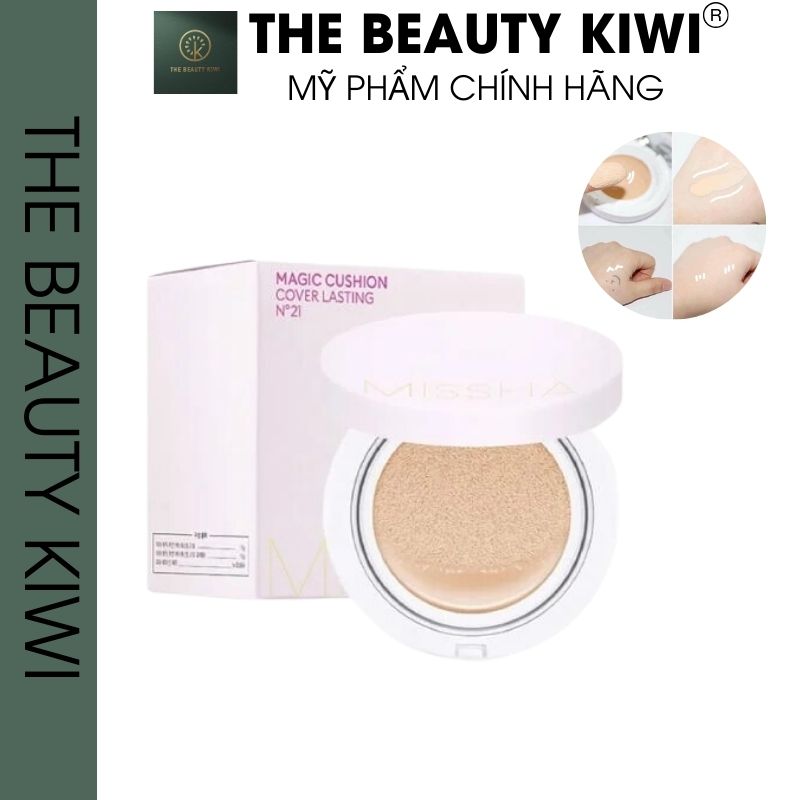 Phấn nước cushion kiềm dầu che phủ cao missha cushion spf50+/pa+++ 15g