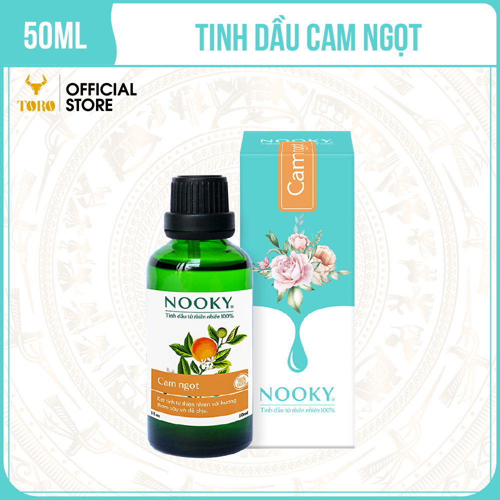 [50ml] Tinh Dầu Cam Ngọt Nooky Nguyên Chất 100% | TORO FARM