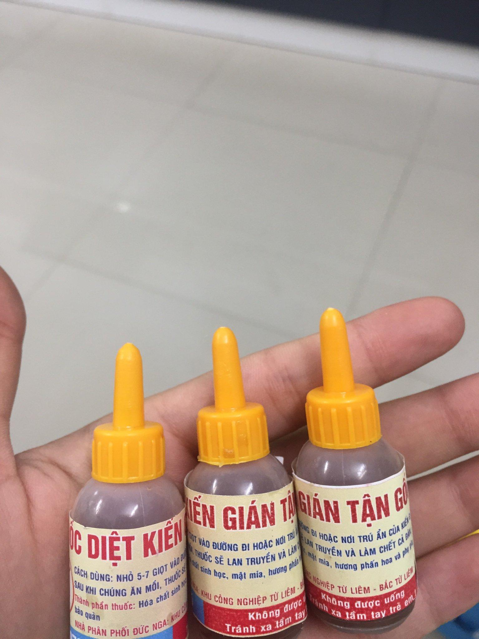 Combo 6 lọ thuốc diệt kiến gián tận gốc hiệu quả