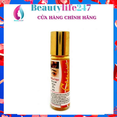 Serum kích mọc lông mày lông mi và râu tóc Genive chai 10ml Thái Lan