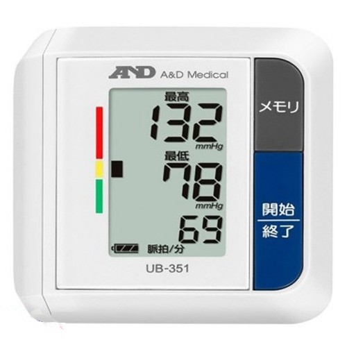 Máy đo huyết áp cổ tay tự động AND UB-351 Nhật Bản