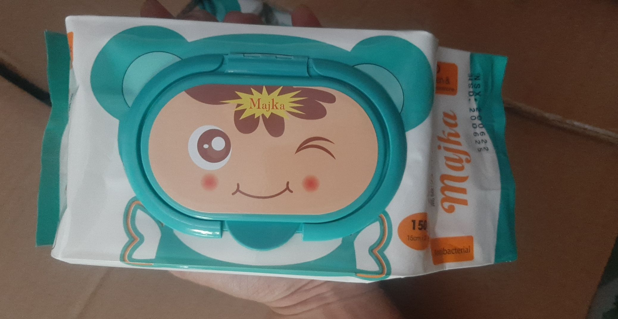 1 bịch khăn ướt maika 150g, khăn ướt em bé, khăn ướt baby wipes an toàn