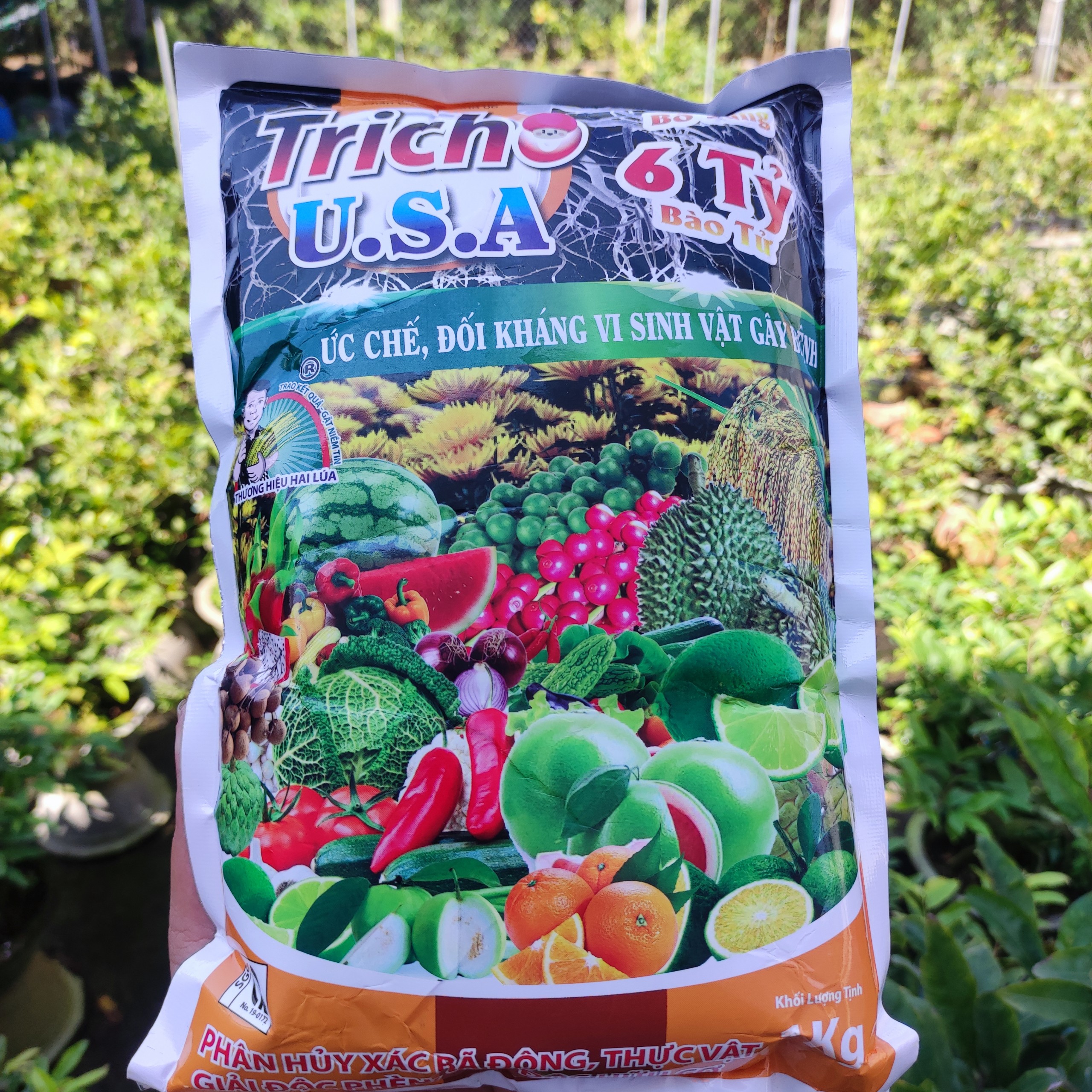 Nấm đối kháng Trichoderma chế phẩm Tricho USA