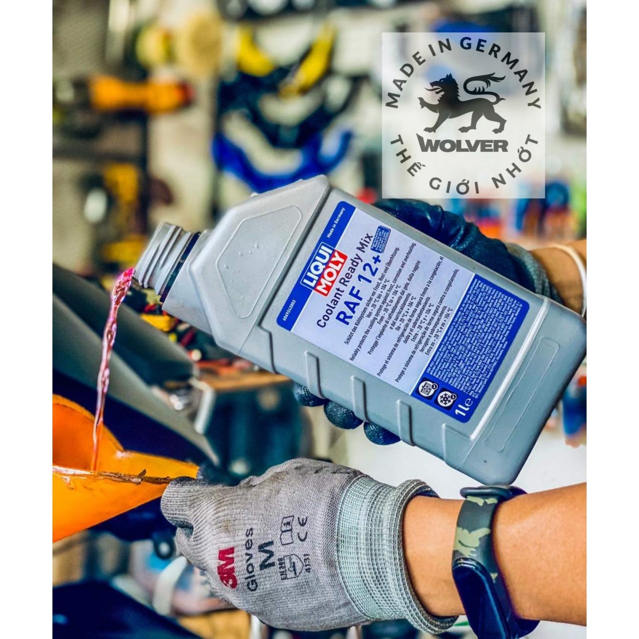 Nước mát liqui moly ready mix -6924 tem mới