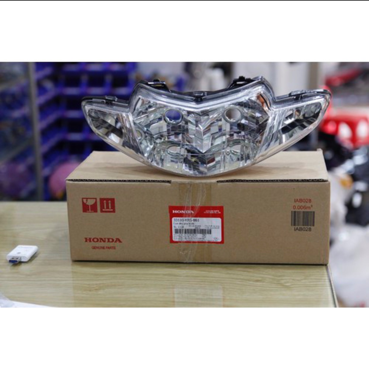 Choá đèn wave nhỏ honda