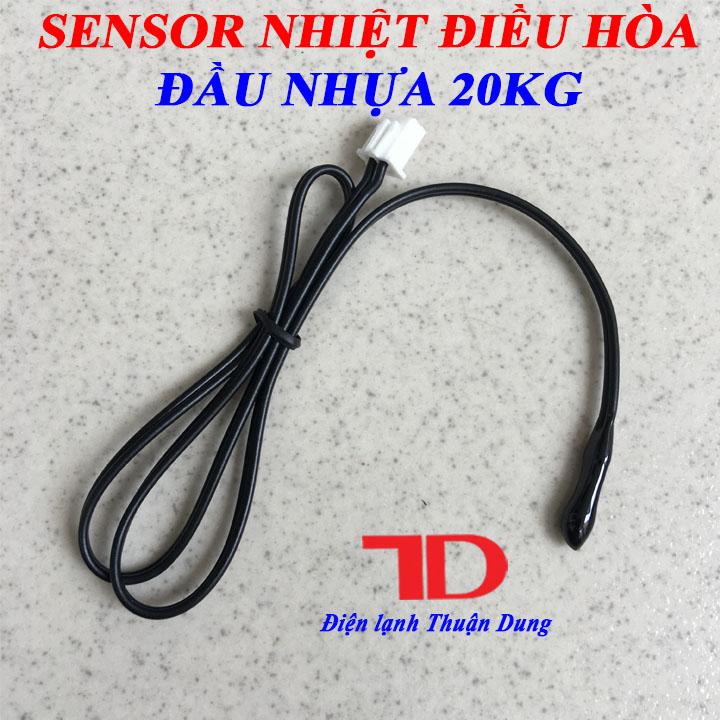 Đầu dò cảm biến dàn lạnh, Sensor nhiệt điều hòa đầu nhựa 20KG