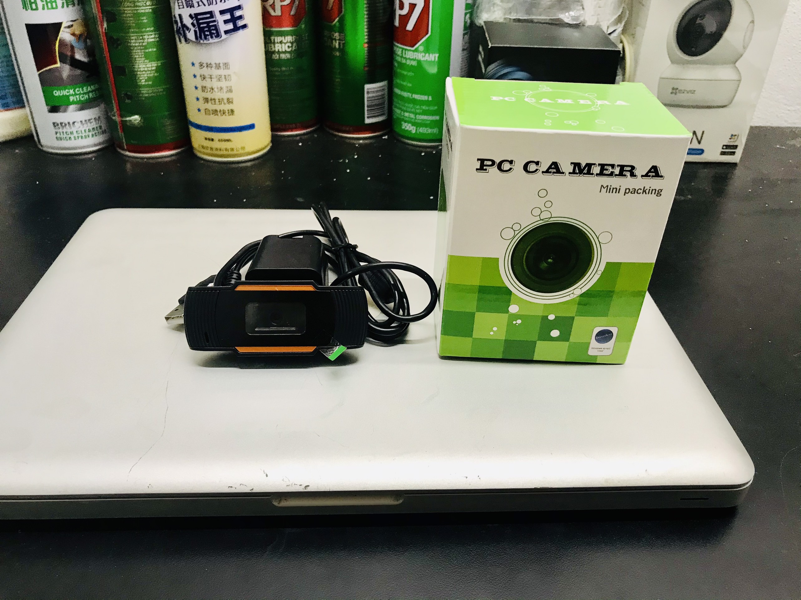 Webcam máy tính có mic, camera máy tính