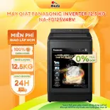 Máy giặt Panasonic Inverter 12.5 kg NA-FD125V4BV - Mẫu mới 2025 - Hàng Chính Hãng, Mới 100%