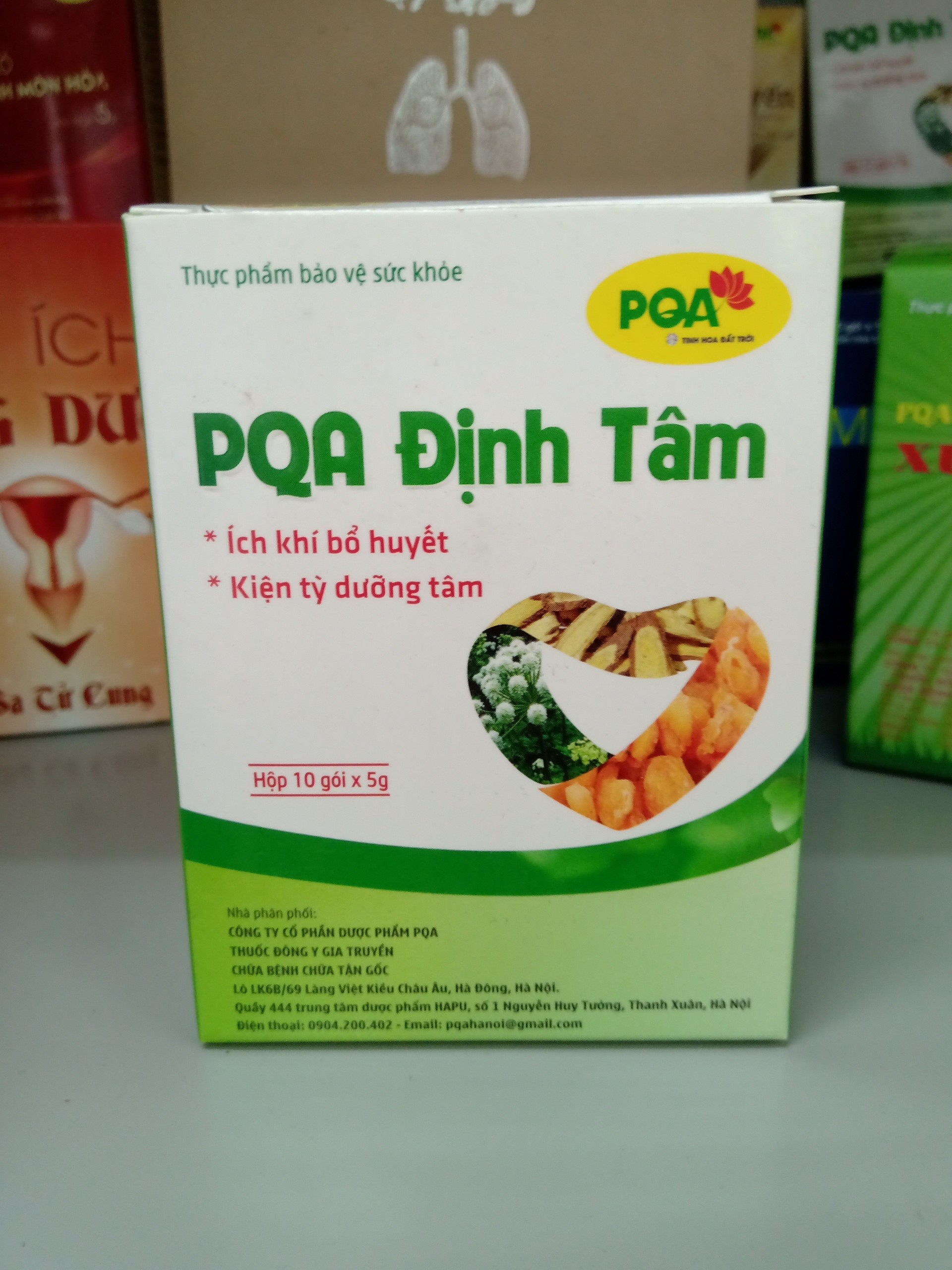 PQA Định Tâm - Rối Loạn Nhịp Tim, Tim Hồi Hộp, Đánh Trống Ngực, Mất Ngủ, Hay Quên