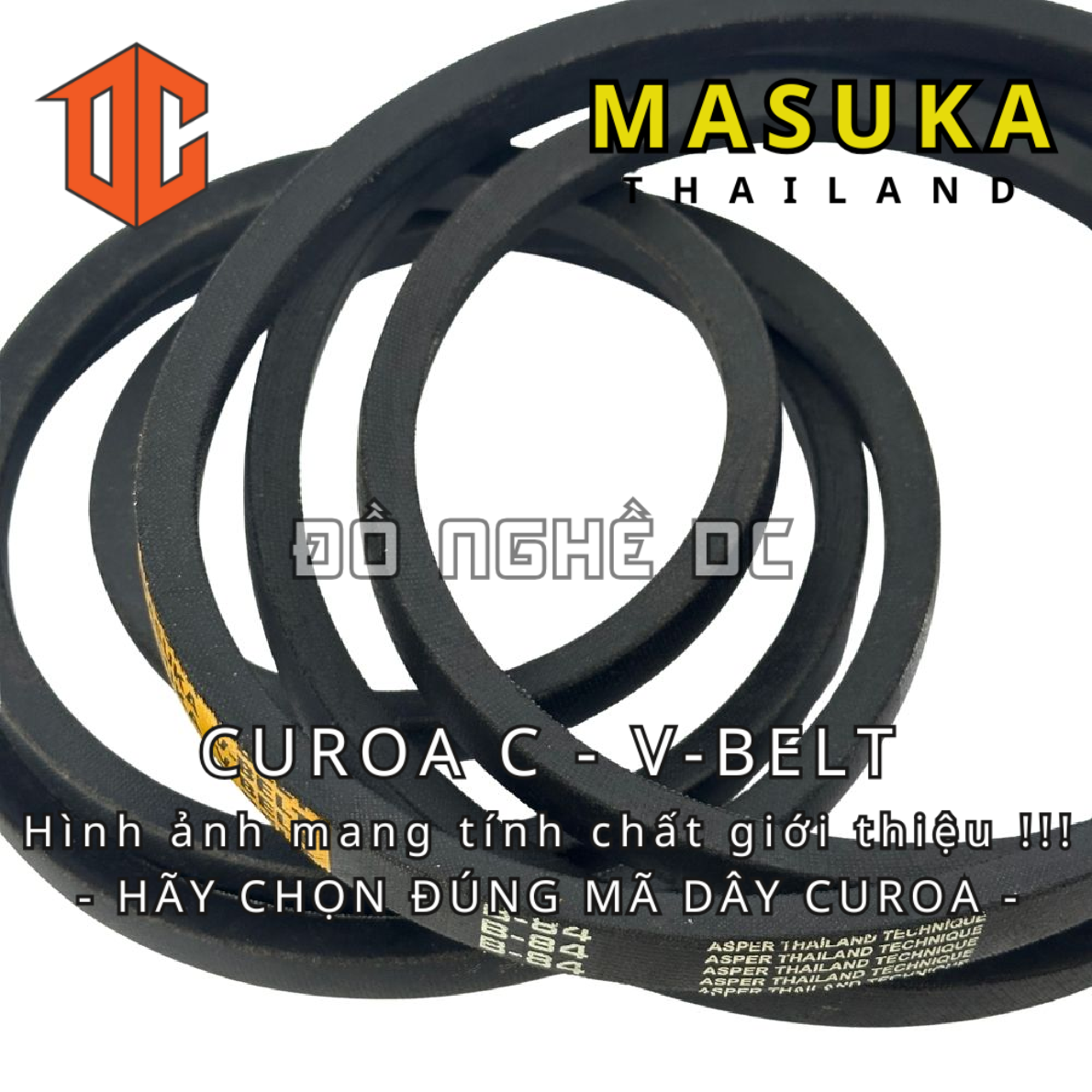 Sợi cao su curoa thường Thailand - MASUKA C C50 C32 C27 C71 C80 C91 C99 C90 C44 C98 C83 C75 C21 C77 C68 C97 C95 C61 C54 C89 C61 C84
