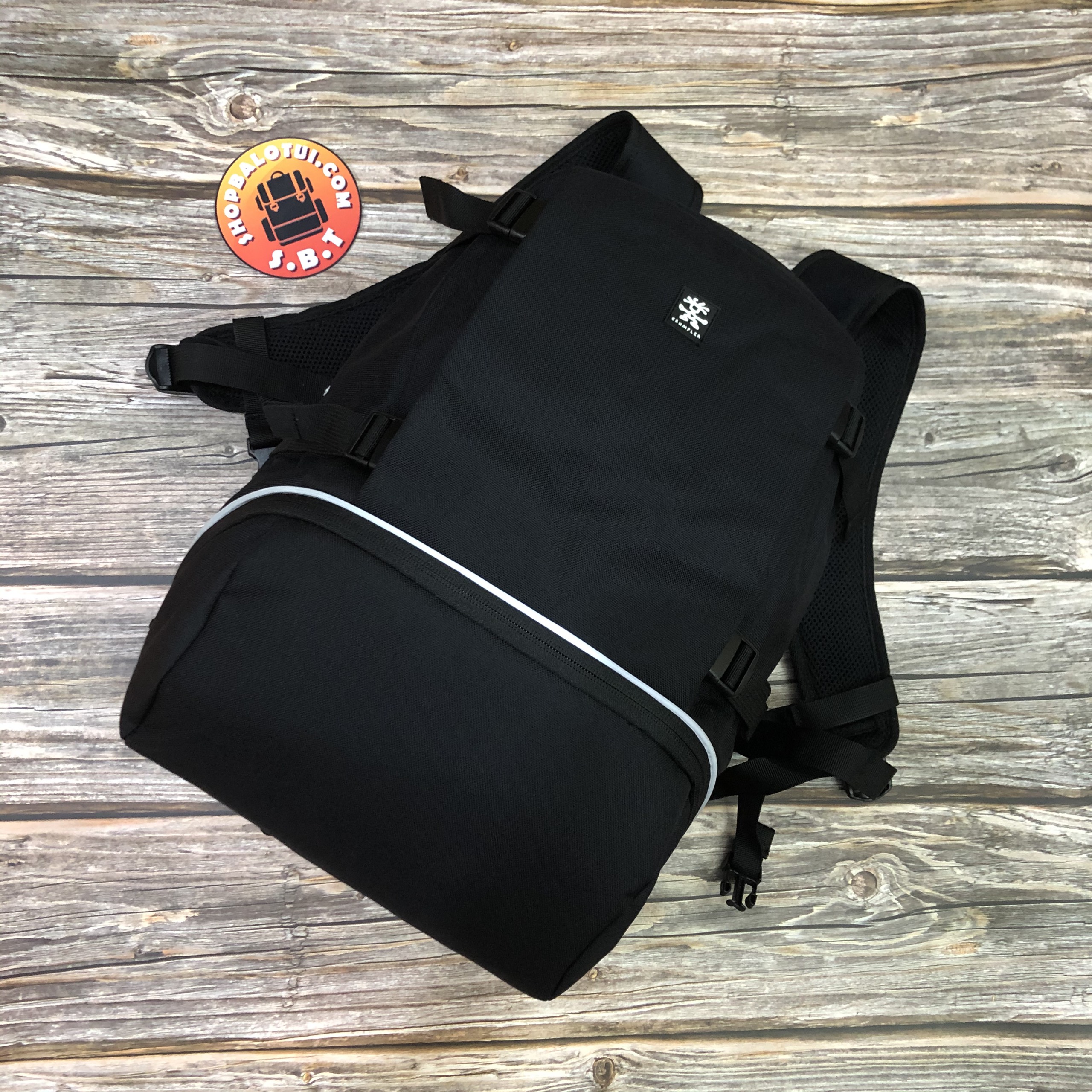 Balo máy ảnh Crumpler Proper Roady Half Photo, Balo đựng máy ảnh có ngăn để laptop chất vải chống nước chống sốc