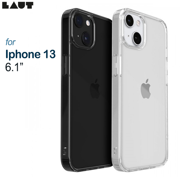 Ốp cho iphone 13 6.1" crystal-x - chính hãng laut