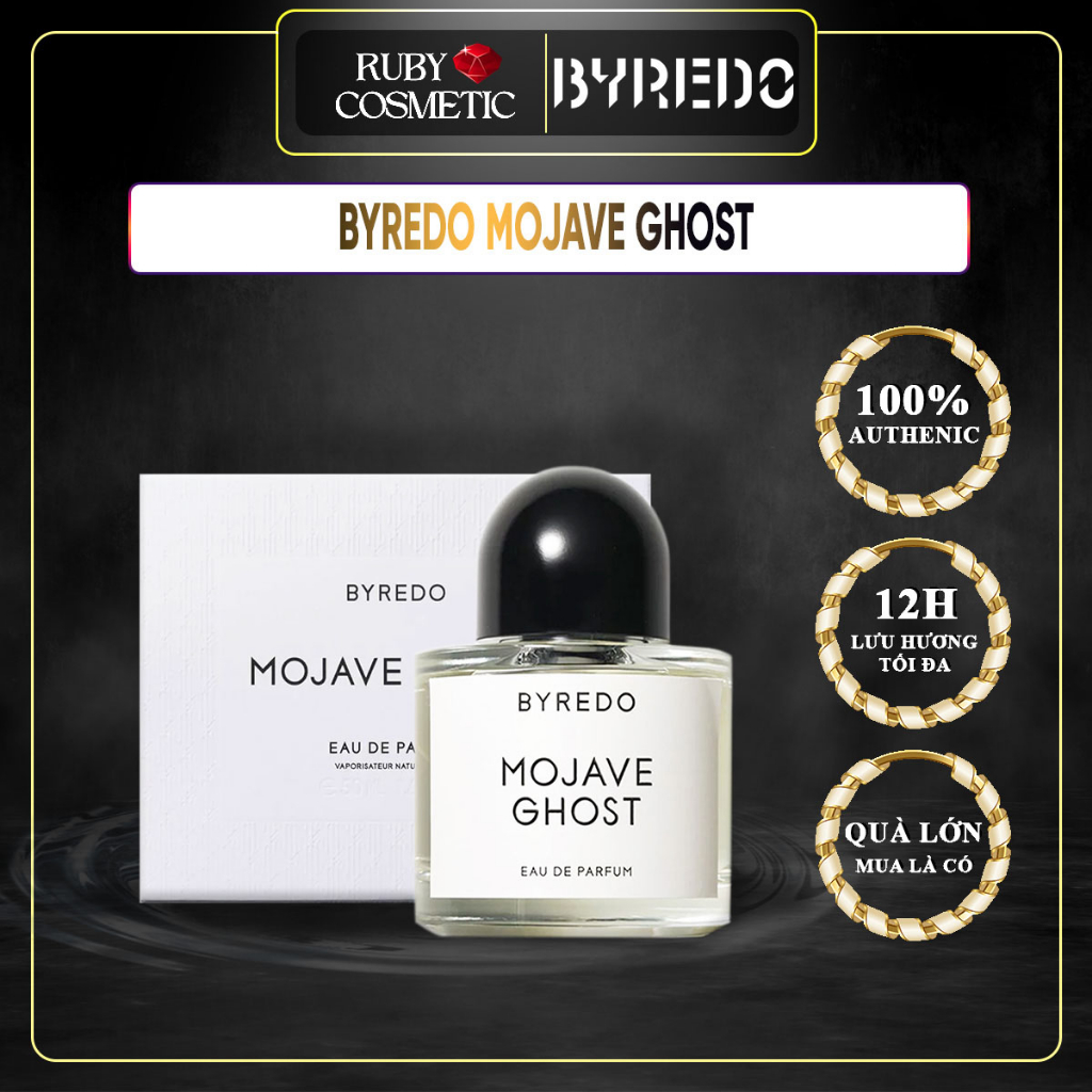 Nước hoa nữ Byredo Mojave Ghost mùi hương thơm ngát 4 mùa Rubycosmetic