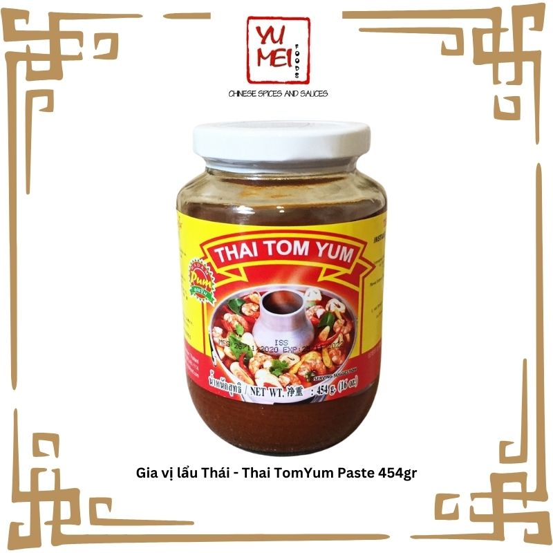 Gia vị lẩu Thái Tomyum Paste 454gr - Thai Tomyum Paste