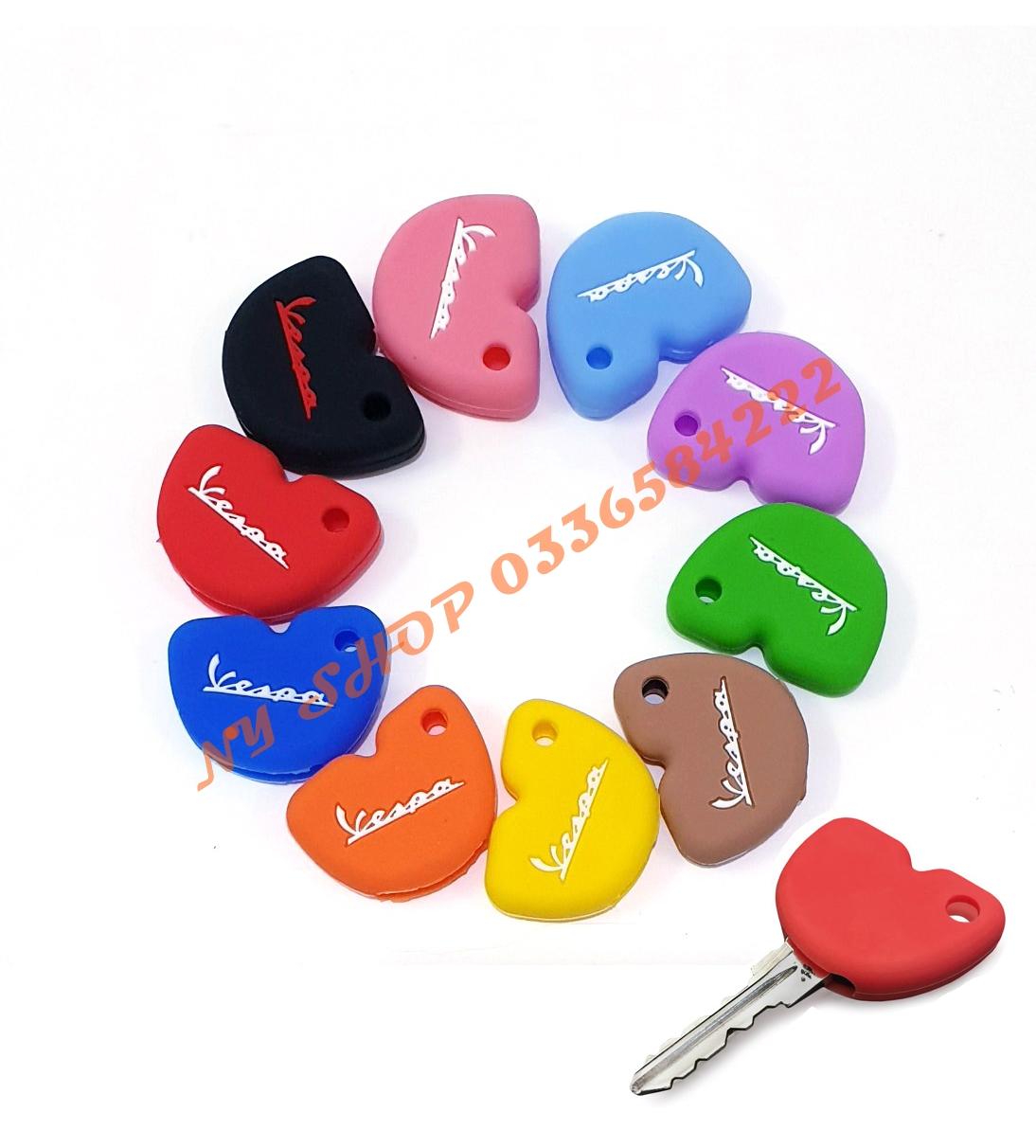 Bọc chìa khóa xe Smartkey xe Vespa,Liberty - Nhiều Màu