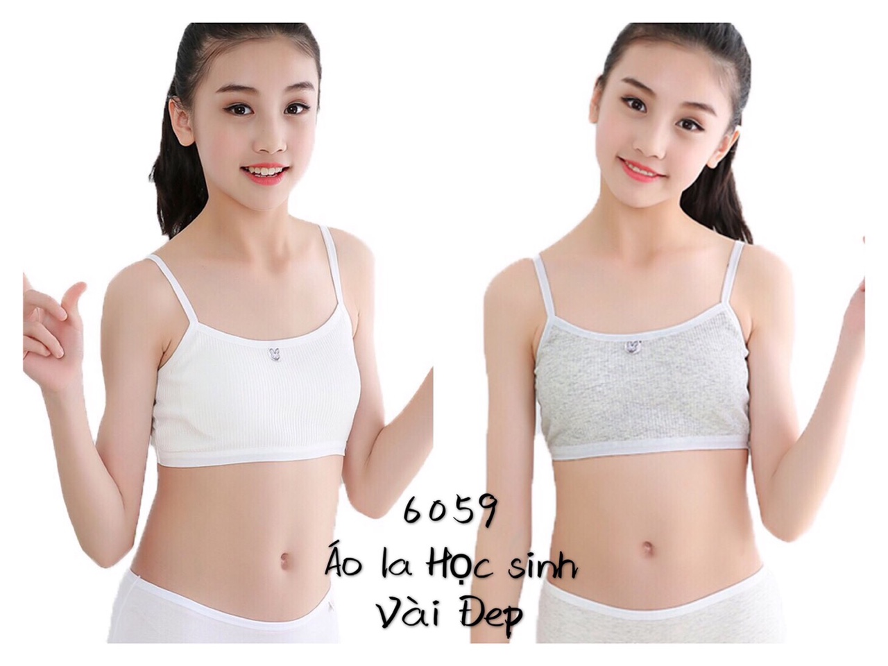Lẻ 1 áo lót học sinh 2 dây cotton chất siêu đẹp
