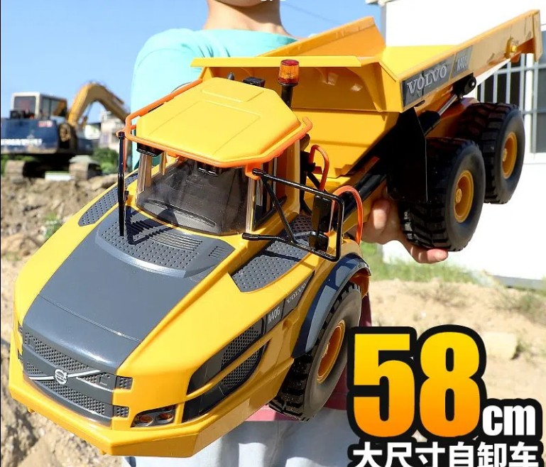 Xe ben điều khiển từ xa volvo a40 g