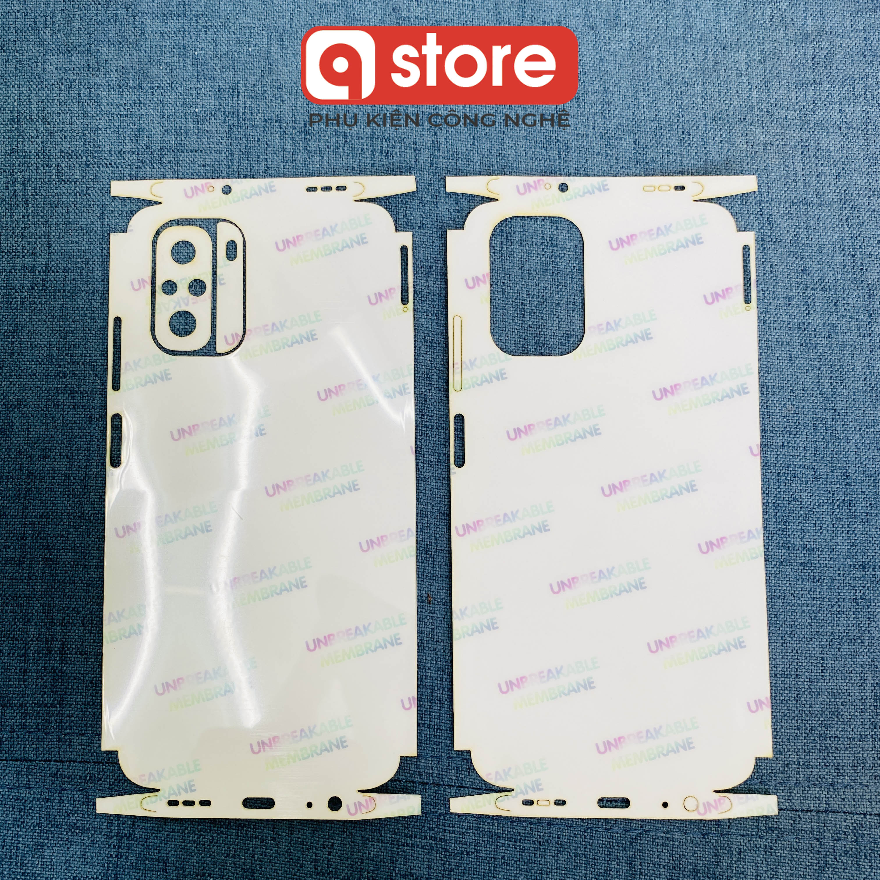 Dán ppf full lưng viền xiaomi redmi k40, k40 pro, poco f3, poco x3 pro, redmi note 10, dán ppf chống xước lưng, viền