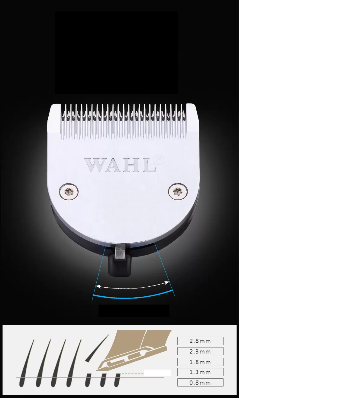 Tông đơ lưỡi kép chuyên nghiệp WAHL 2235 harmony chuyên Fade