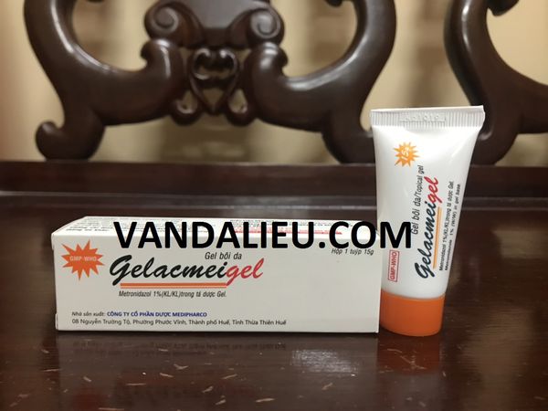 Gel bôi mụn gelacmeigel 15g.