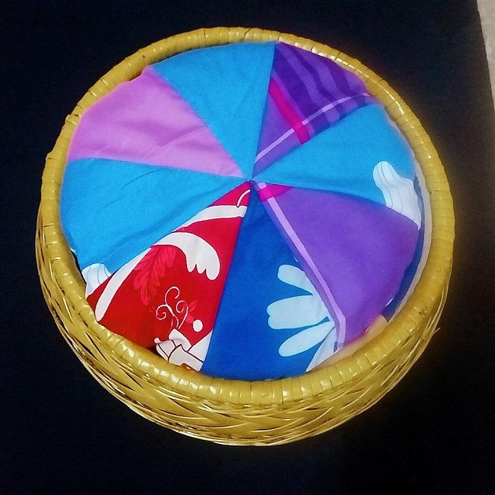 Bộ ấm và dành tích tre đan loại 2 lít